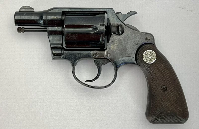 Colt Detective Special revolver 2" blue .38 Spl., 2nd Issue 1962 Mfg SN 814736