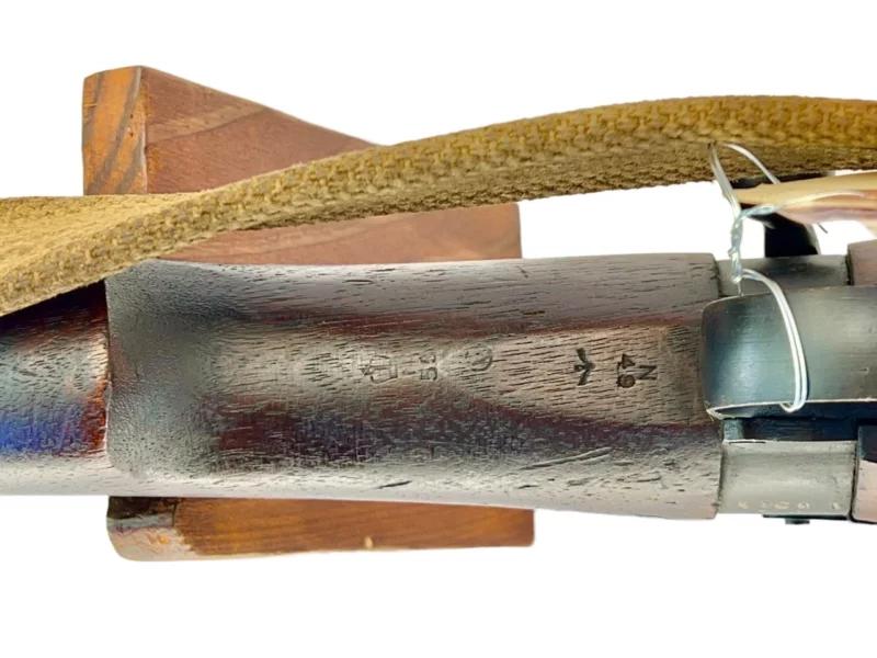 Navy Arms Enfield #4 Mk 1* .303 World War II French Resistance 1944 Dated "BS" marked matching serial number bolt PP 1301 - Image 23