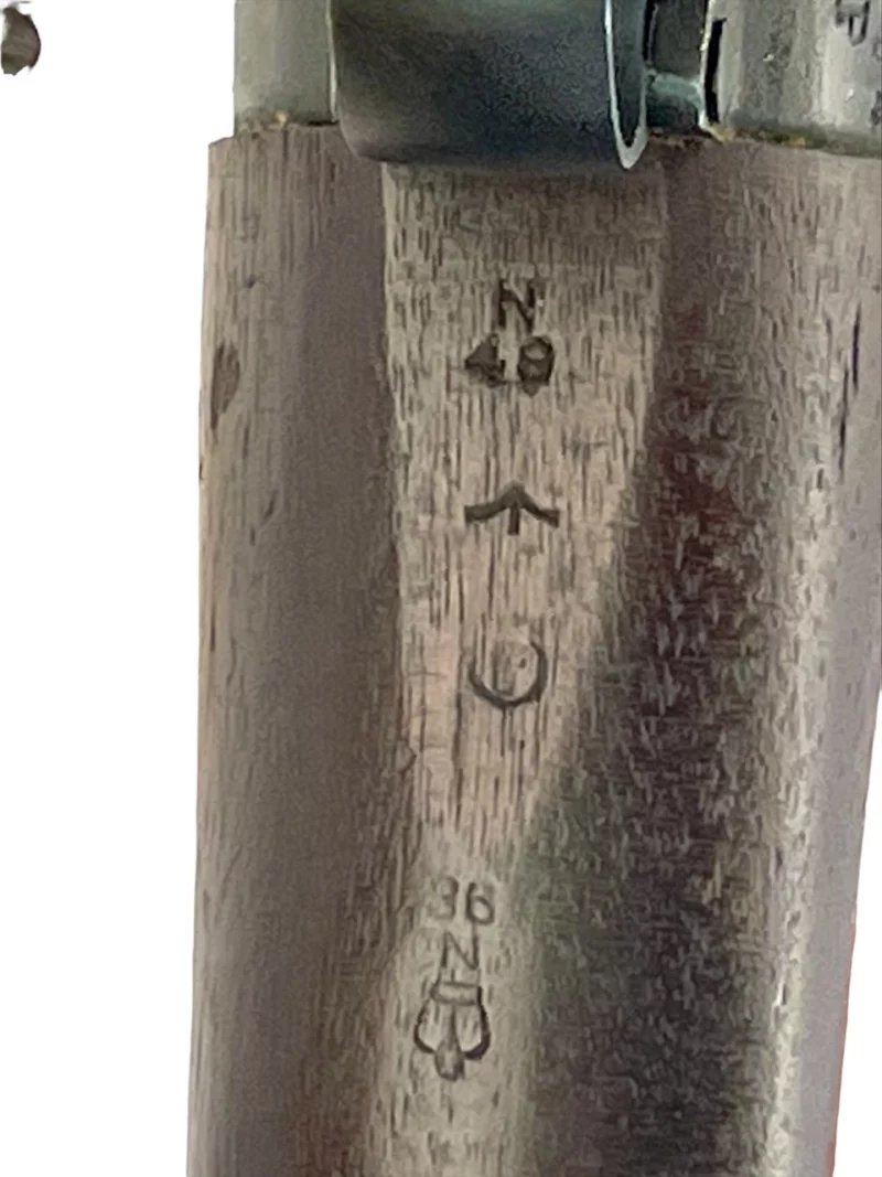Navy Arms Enfield #4 Mk 1* .303 World War II French Resistance 1944 Dated "BS" and "PP" marked matching serial number bolt PP 1993 - Image 15