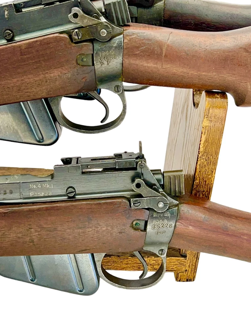 Navy Arms Enfield #4 Mk 1 .303 World War II French Resistance with brass buttplate 1944 date M47/C "PP" marked - Image 17