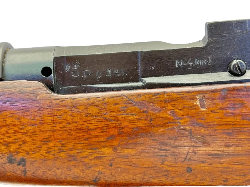 Navy Arms Enfield #4 Mk 1 .303 World War II French Resistance 1944 Dated "BT" and "PP" marked matching serial number bolt PP 0146 - Image 21