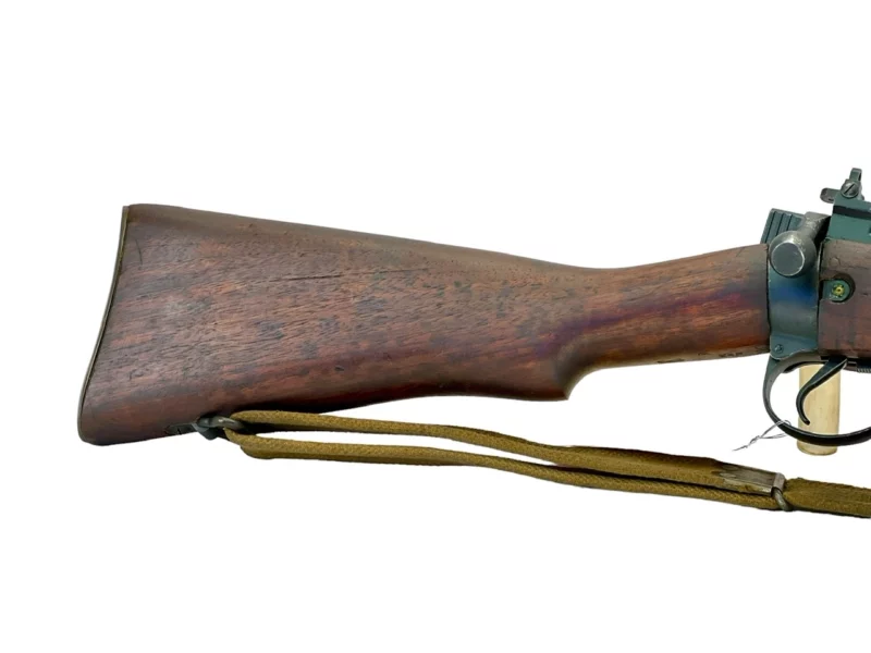 Navy Arms Enfield #4 Mk 1* .303 World War II French Resistance 1944 Dated "BS" and "PP" marked matching serial number bolt PP 0092 - Image 11