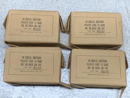 12ga 00 Buck Vietnam vintage Remington XM 162 10rds sealed package