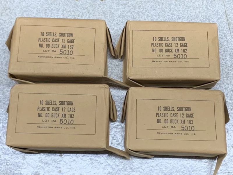 12ga 00 Buck Vietnam vintage Remington XM 162 10rds sealed package
