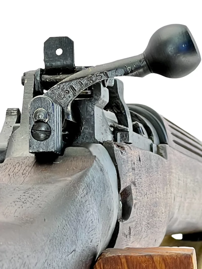 Navy Arms Enfield #4 Mk 1* .303 World War II French Resistance 1944 Dated "BS" and "PP" marked matching serial number bolt PP 1882 - Image 16