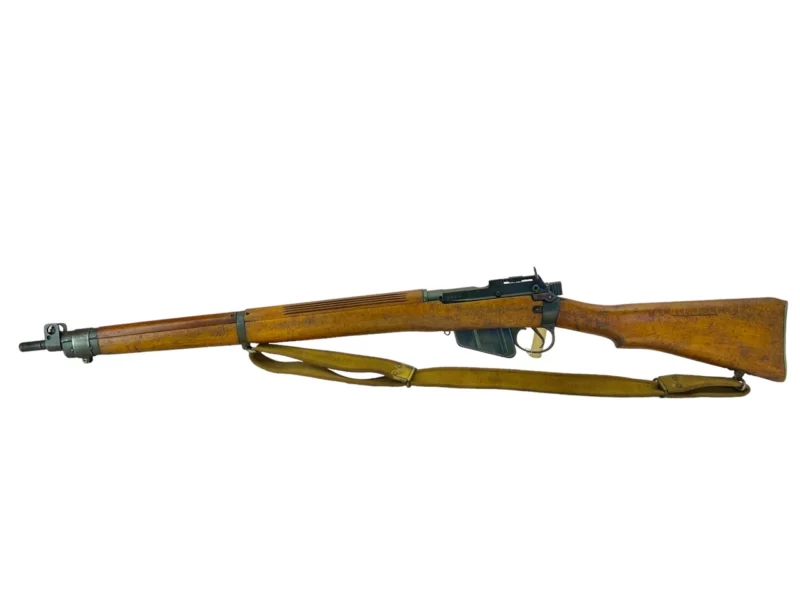 Navy Arms Enfield #4 Mk 1 .303 World War II French Resistance,1944 date "PP" marked, ROF(F) with matching bolt & Zinc buttplate SN PP 2023 - Image 19