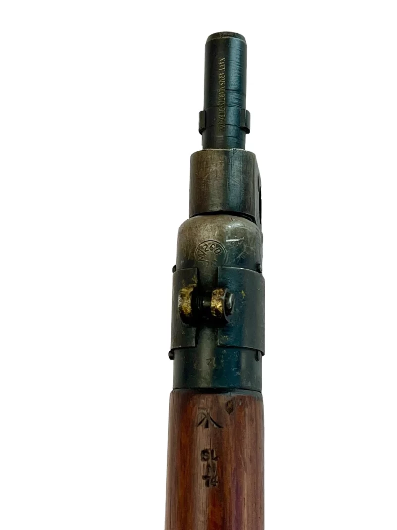 Navy Arms Enfield #4 Mk 1* .303 World War II French Resistance 1944 Dated "BS" and "PP" marked matching serial number bolt PP 0992 - Image 18