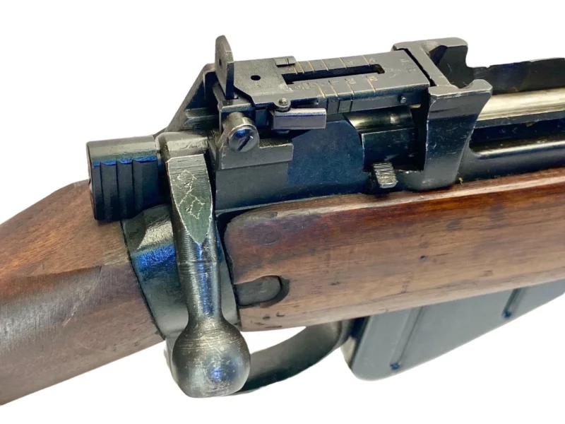 Navy Arms Enfield #4 Mk 1* .303 World War II French Resistance 1944 Dated "BT" and "PP" marked matching serial number bolt PP1523 - Image 18