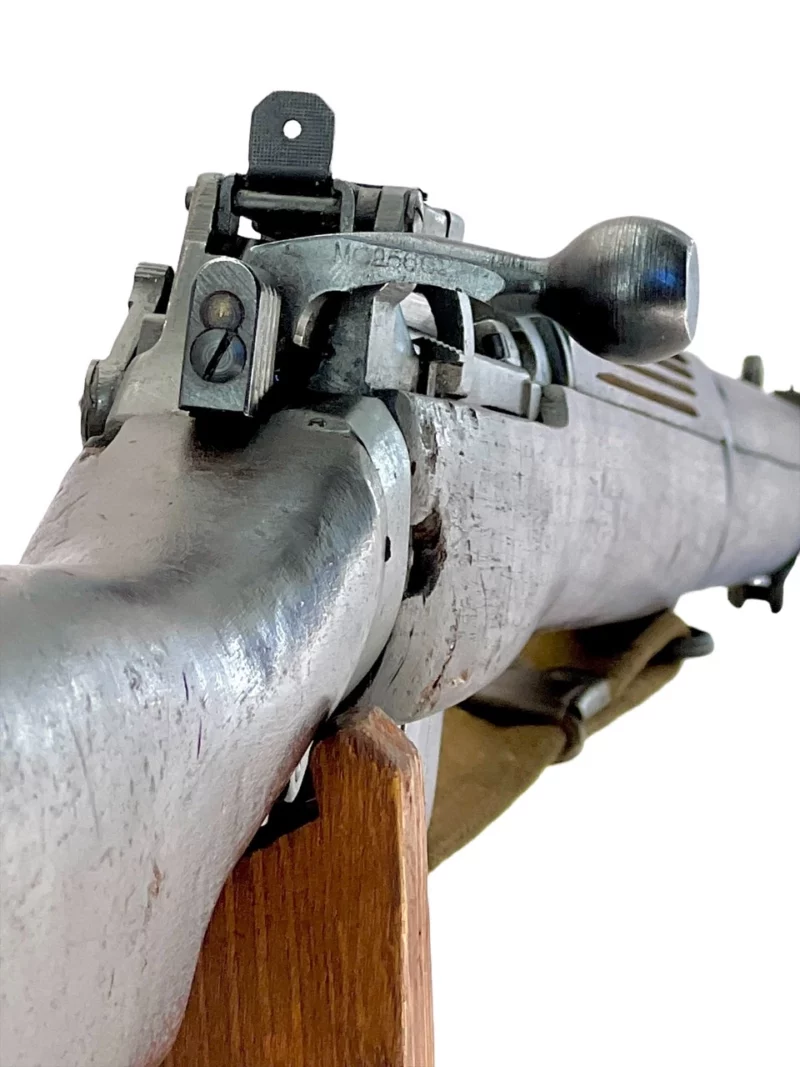 Navy Arms Enfield #4 Mk 1 .303 World War II French Resistance,1944 date "PP" marked, ROF(F) with matching bolt SN PP 1453 - Image 14