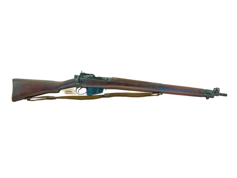 Navy Arms Enfield #4 Mk 1* .303 World War II French Resistance 1944 Dated "BS" and "PP" marked matching serial number bolt PP 351 - Image 9