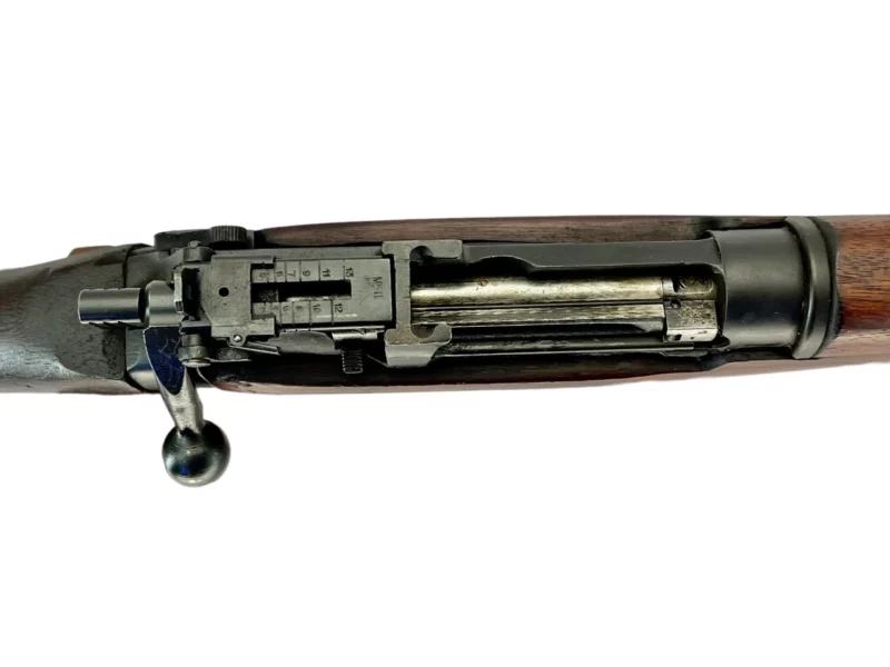 Navy Arms Enfield #4 Mk 1* .303 World War II French Resistance 1944 Dated "BS" marked matching serial number bolt PP 1301 - Image 13