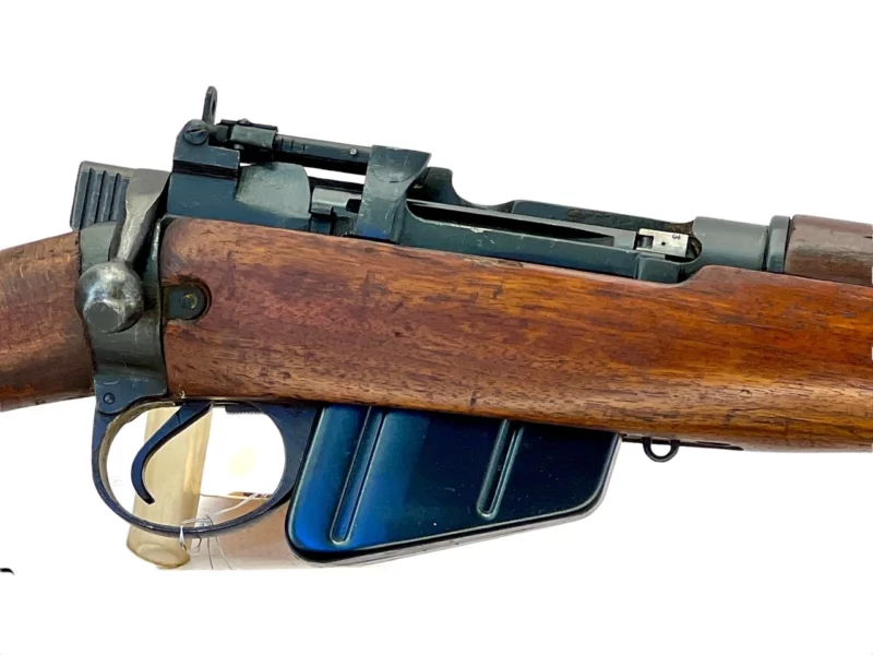 Navy Arms Enfield #4 Mk 1 .303 World War II French Resistance,1944 date "PP" marked, ROF(F) with matching bolt SN PP 0188 - Image 12
