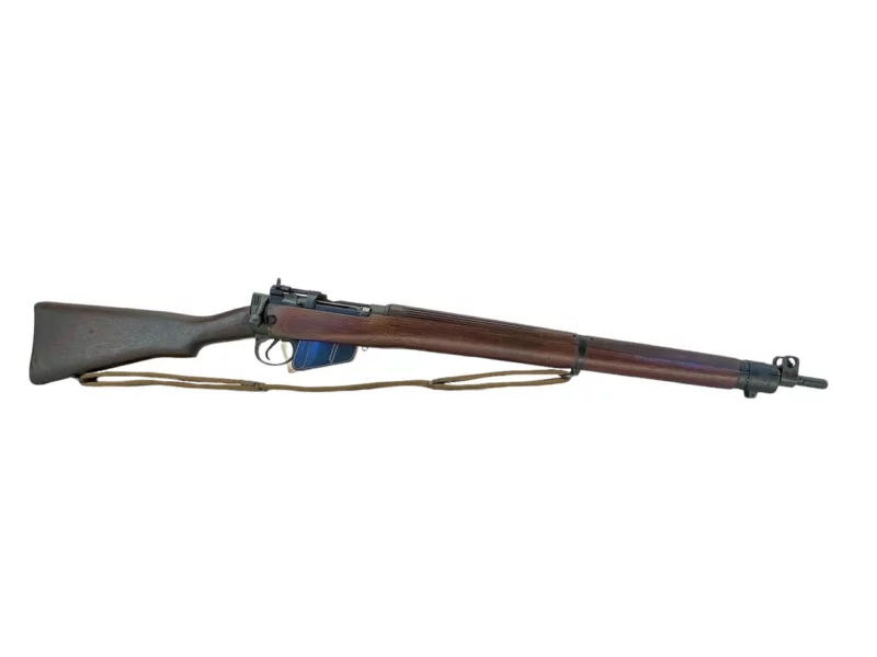 Navy Arms Enfield #4 Mk 1* .303 World War II French Resistance 1944 Dated "BS" and "PP" marked matching serial number bolt PP 1993 - Image 10