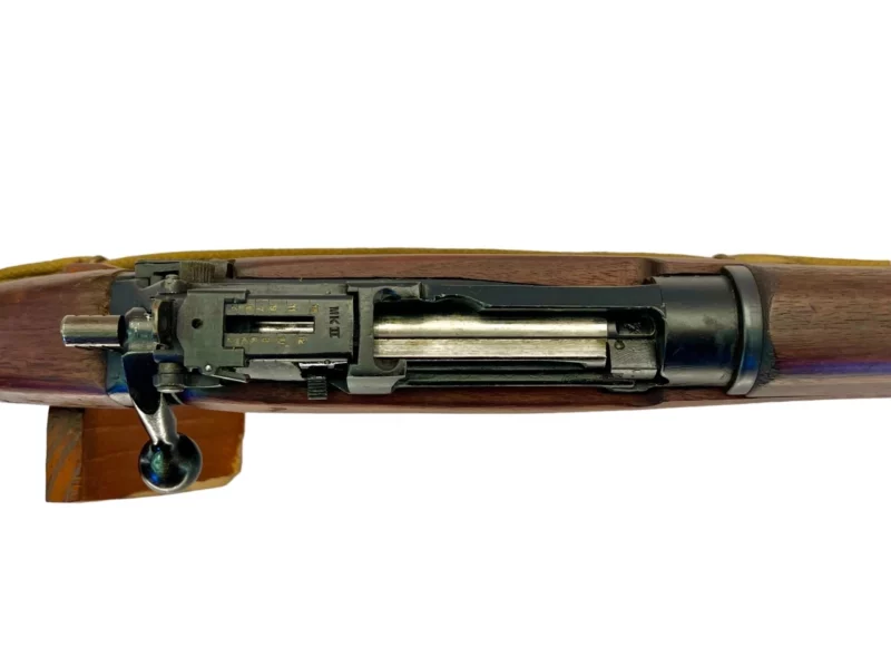Navy Arms Enfield #4 Mk 1 .303 World War II French Resistance,1944 date "PP" marked, ROF(F) with matching bolt SN PP 0255 - Image 12