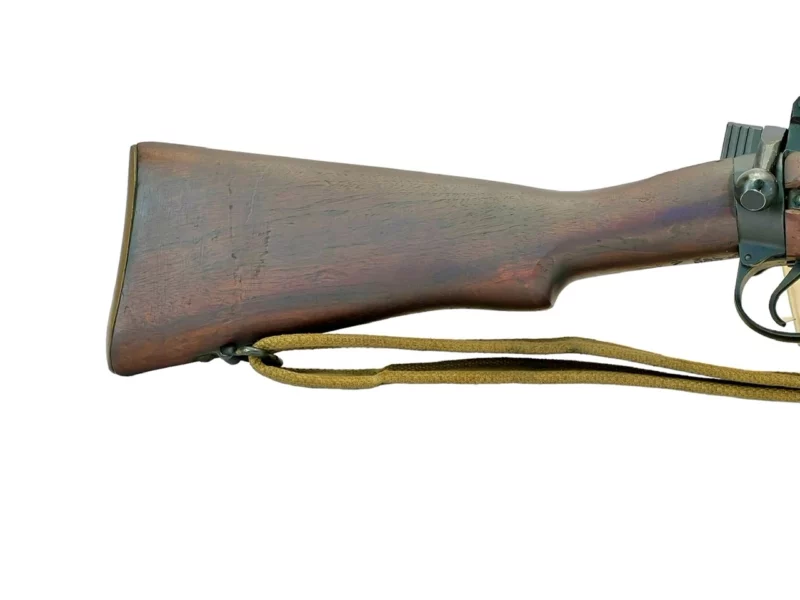 Navy Arms Enfield #4 Mk 1 .303 World War II French Resistance,1944 date "PP" marked, ROF(F) with matching bolt SN PP 0689 - Image 10