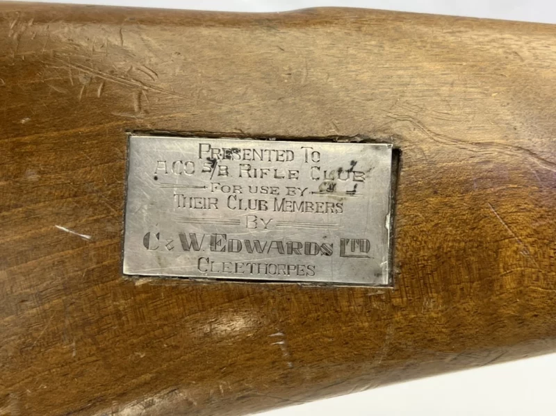 BSA Century Model Target rifle .22LR SN V2296 - Image 4