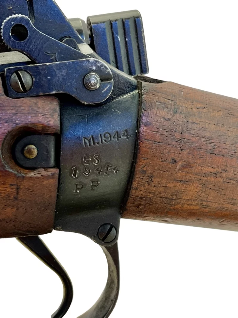 Navy Arms Enfield #4 Mk 1* .303 World War II French Resistance 1944 Dated "BS" and "PP" marked matching serial number bolt PP 1969 - Image 23