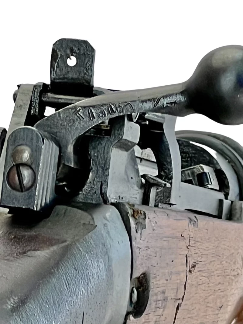 Navy Arms Enfield #4 Mk 1* .303 World War II French Resistance 1944 Dated "BT" marked matching serial number bolt PP 1804 - Image 17