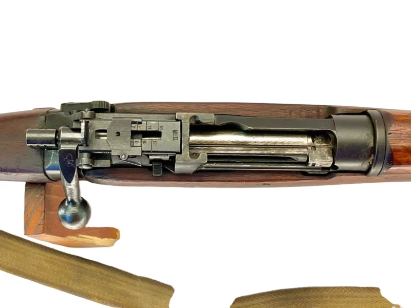 Navy Arms Enfield #4 Mk 1* .303 World War II French Resistance1944 Dated "BS" marked matching serial number bolt PP 0615 - Image 14