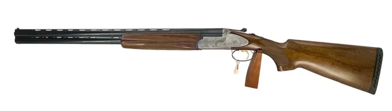 12ga O/U full side lock shotgun Emilio Rizzini Italian made single trigger VG-Ex. condition - Image 8
