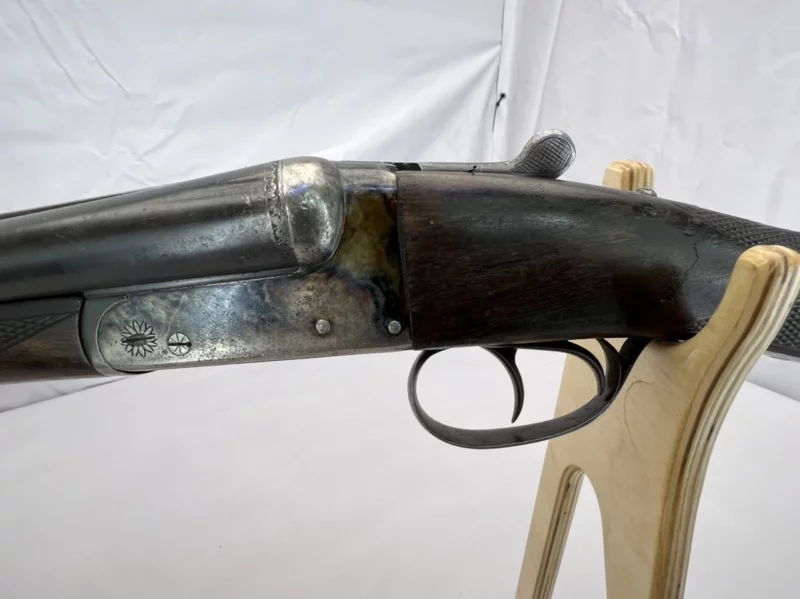 side by side 12ga shotgun AYA Yeoman Boxlock SN 542106 - Image 6