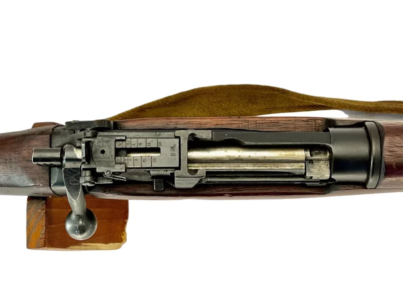 Navy Arms Enfield #4 Mk 1* .303 World War II French Resistance 1944 Dated "BT" marked non-matching SN bolt PP 1124 - Image 15