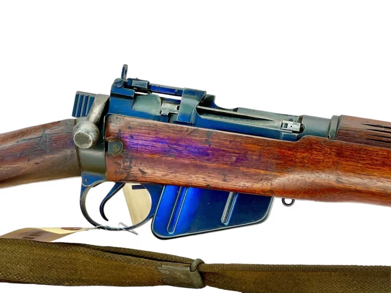 Navy Arms Enfield #4 Mk 1* .303 World War II French Resistance 1944 Dated "BT" and "PP" marked matching serial number bolt PP 0116 - Image 11