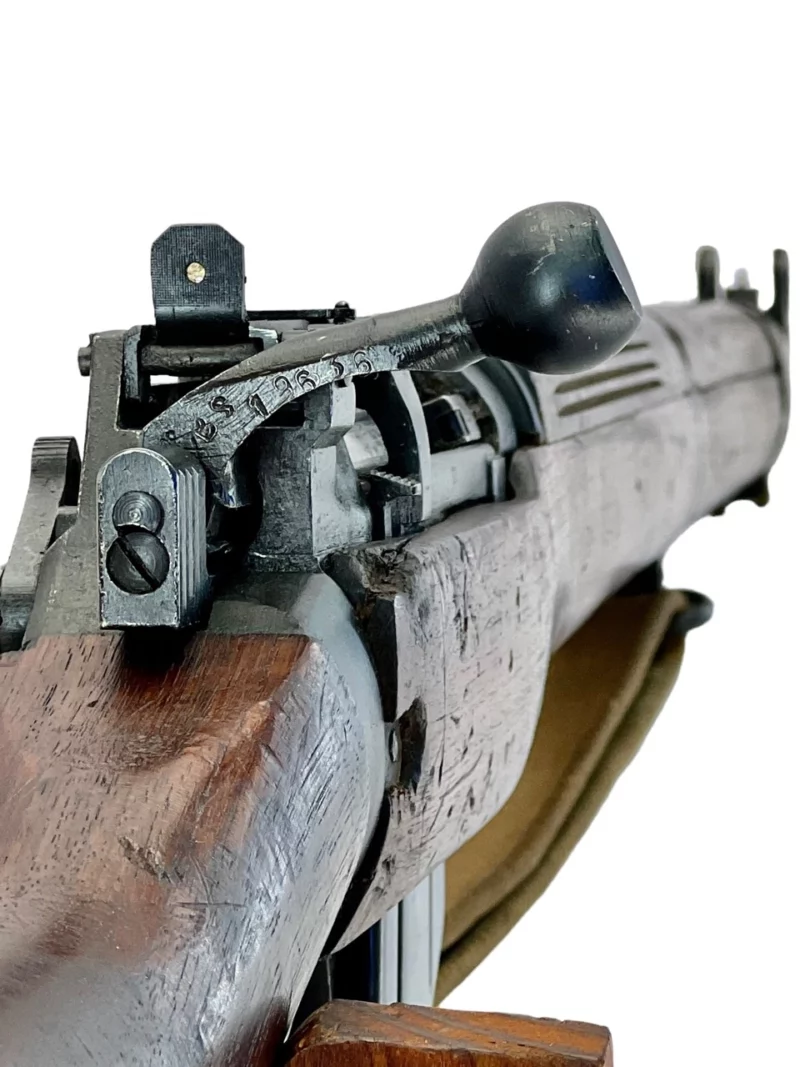 Navy Arms Enfield #4 Mk 1* .303 World War II French Resistance 1944 Dated "BS" and "PP" marked matching serial number bolt PP 0234 - Image 17