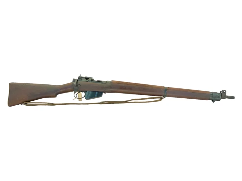 Navy Arms Enfield #4 Mk 1* .303 World War II French Resistance 1944 Dated "BS" and "PP" marked matching serial number bolt PP 1756 - Image 10