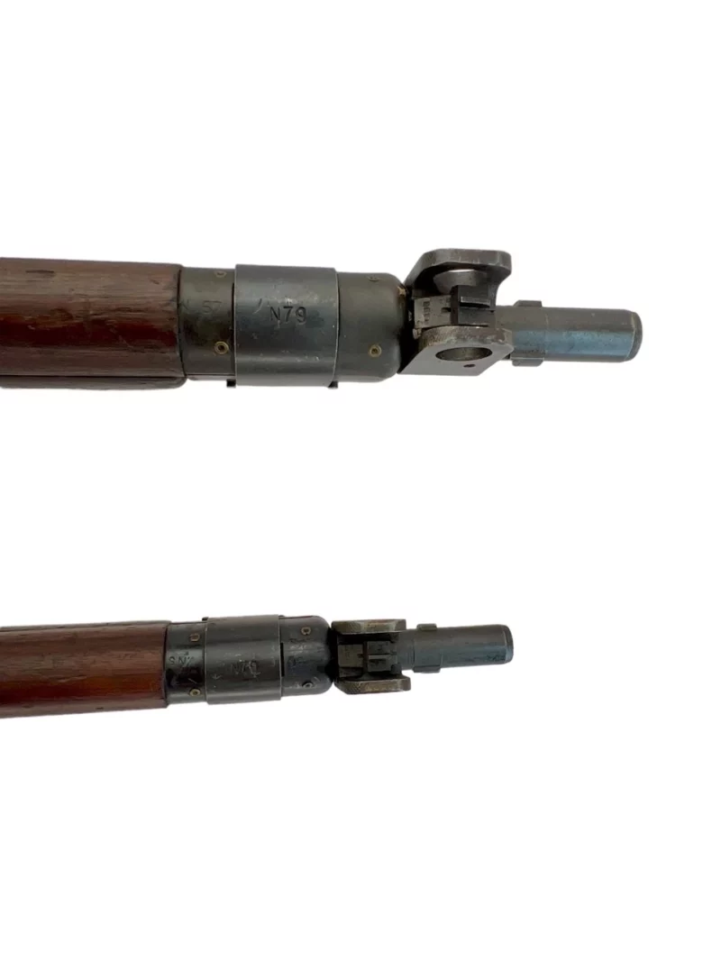Navy Arms Enfield #4 Mk 1 .303 World War II French Resistance 1944 Dated consecutive serial numbered pair matching serial number bolt - Image 18