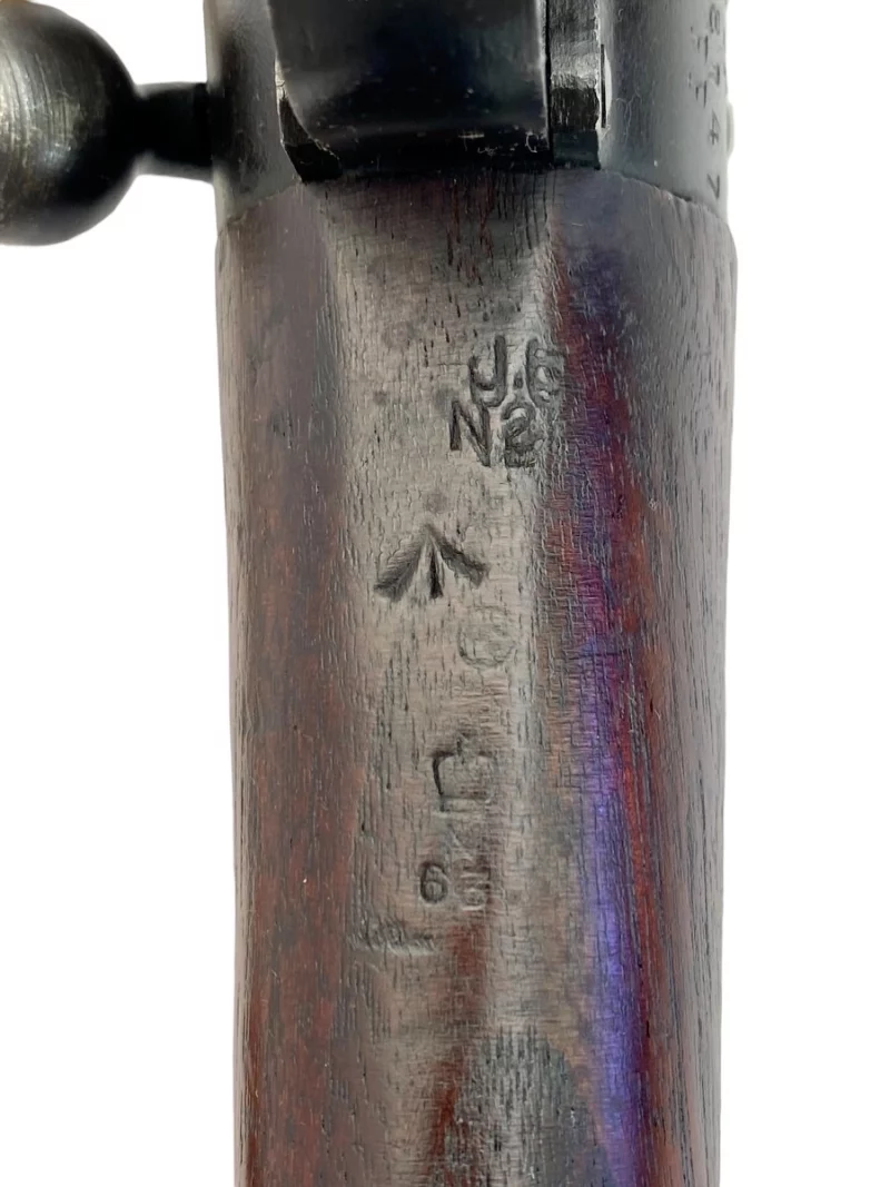 Navy Arms Enfield #4 Mk 1* .303 World War II French Resistance 1944 Dated "BT" and "PP" marked matching serial number bolt PP 1459 - Image 16
