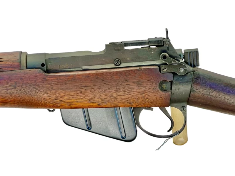 Navy Arms Enfield #4 Mk 1* .303 World War II French Resistance 1944 Dated "BT" marked matching serial number bolt PP1801 - Image 22