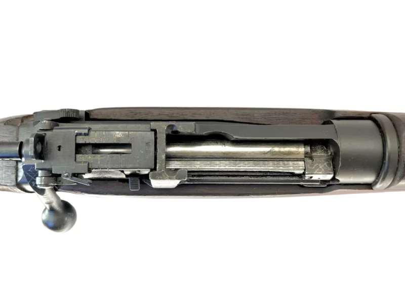 Navy Arms Enfield #4 Mk 1* .303 World War II French Resistance 1944 Dated "BS" and "PP" marked matching serial number bolt PP 1993 - Image 13