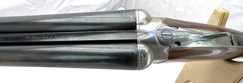 side by side 12ga shotgun Gunmark Kestrel Boxlock SN 358787 - Image 9