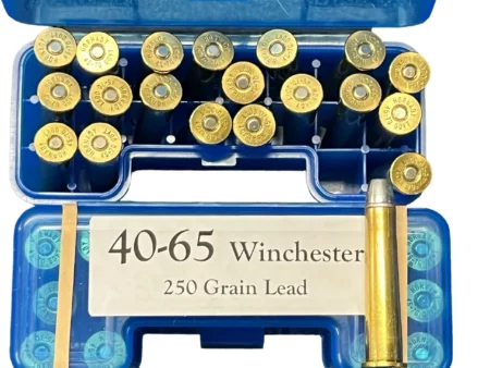 40-65 Winchester 250gr. Lead 20rds