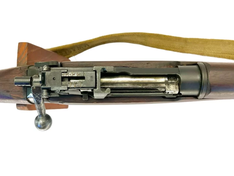 Navy Arms Enfield #4 Mk 1* .303 World War II French Resistance 1944 Dated "BS" and "PP" marked matching serial number bolt PP 0986 - Image 13