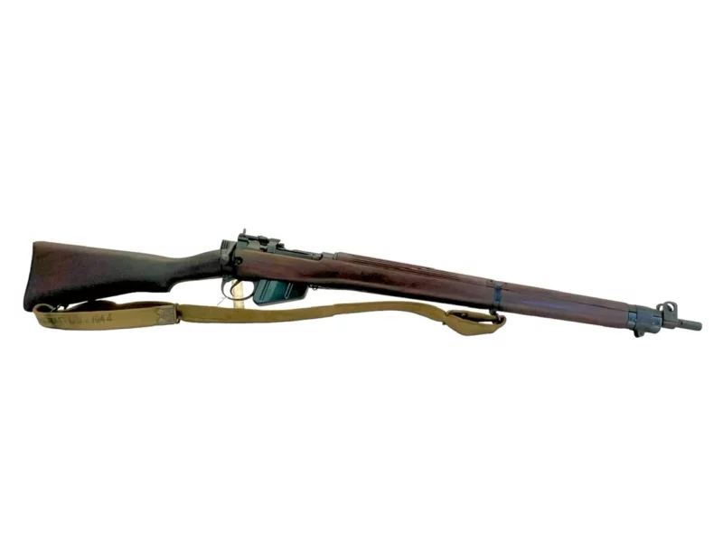 Navy Arms Enfield #4 Mk 1* .303 World War II French Resistance 1944 Dated "BS" and "PP" marked matching serial number bolt PP 1005 - Image 9