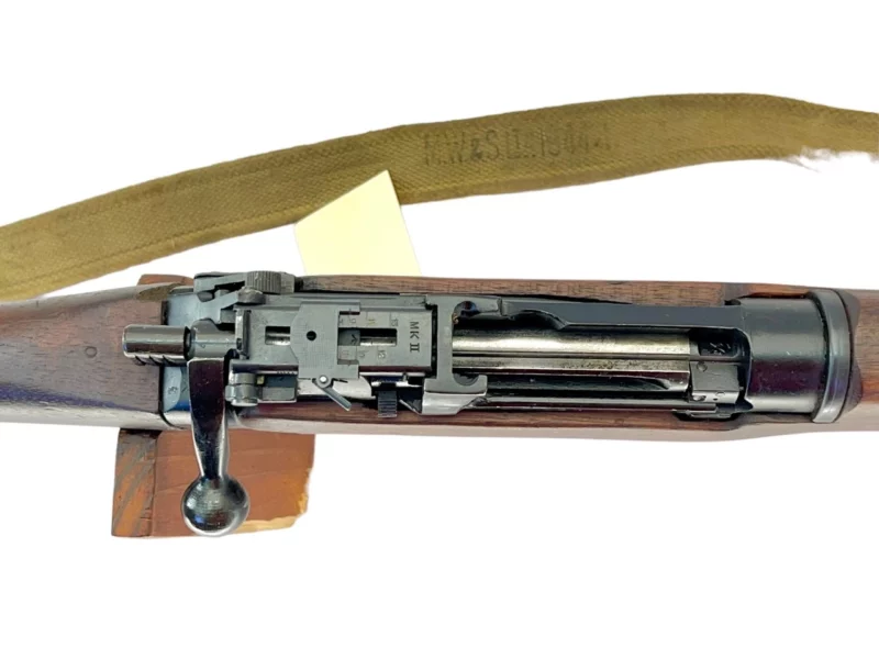 Navy Arms Enfield #4 Mk 1 .303 World War II French Resistance,1944 date "PP" marked, ROF(F) with matching bolt SN PP 0928 - Image 11