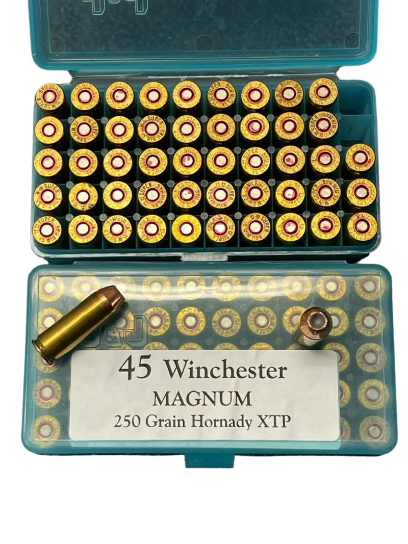 45 Win Mag 250Gr. Hornady XTP 50rds.