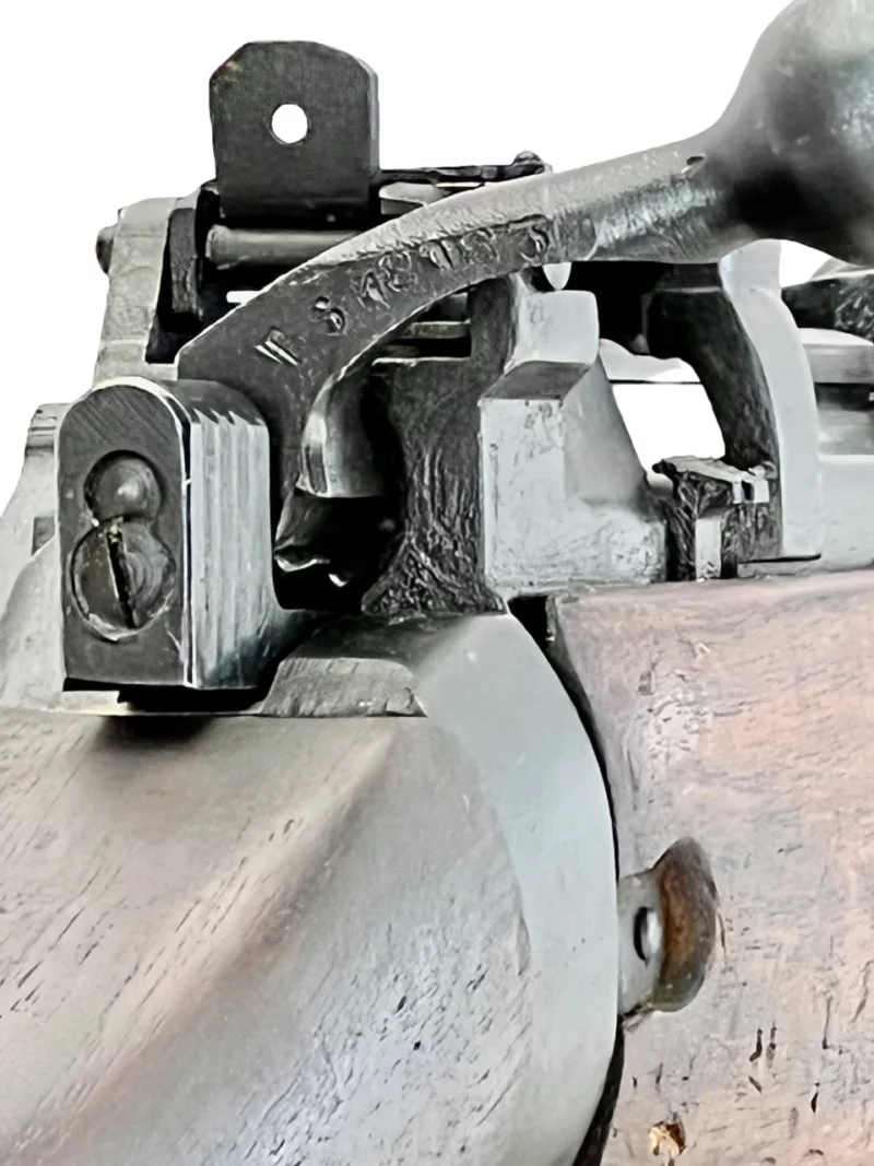 Navy Arms Enfield #4 Mk 1* .303 World War II French Resistance 1944 Dated "BS" marked matching serial number bolt PP 1388 - Image 17