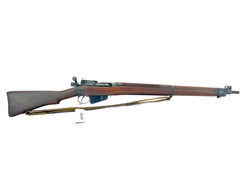 Navy Arms Enfield #4 Mk 1* .303 World War II French Resistance1944 Dated "BS" marked non-matching serial number bolt PP 1145 - Image 11