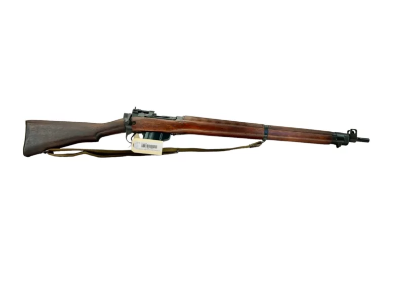Navy Arms Enfield #4 Mk 1* .303 World War II French Resistance 1944 Dated "BS" marked matching serial number bolt PP 1036 - Image 10