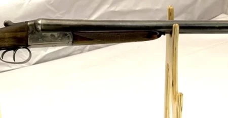 side by side 12ga shotgun AYA Yeoman Boxlock SN 533801