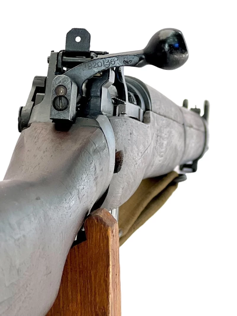 Navy Arms Enfield #4 Mk 1 .303 World War II French Resistance,1944 date "PP" marked, ROF(F) with matching bolt SN PP 1225 - Image 13