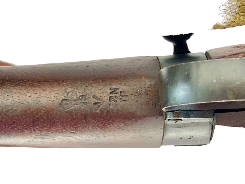 Navy Arms Enfield #4 Mk 1* .303 World War II French Resistance 1944 Dated "BS" and "PP" marked matching serial number bolt PP 1706 - Image 20