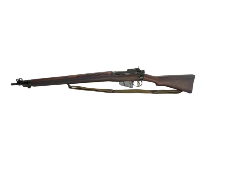 Navy Arms Enfield #4 Mk 1* .303 World War II French Resistance 1944 Dated "BS" and "PP" marked matching serial number bolt PP 1217 - Image 18