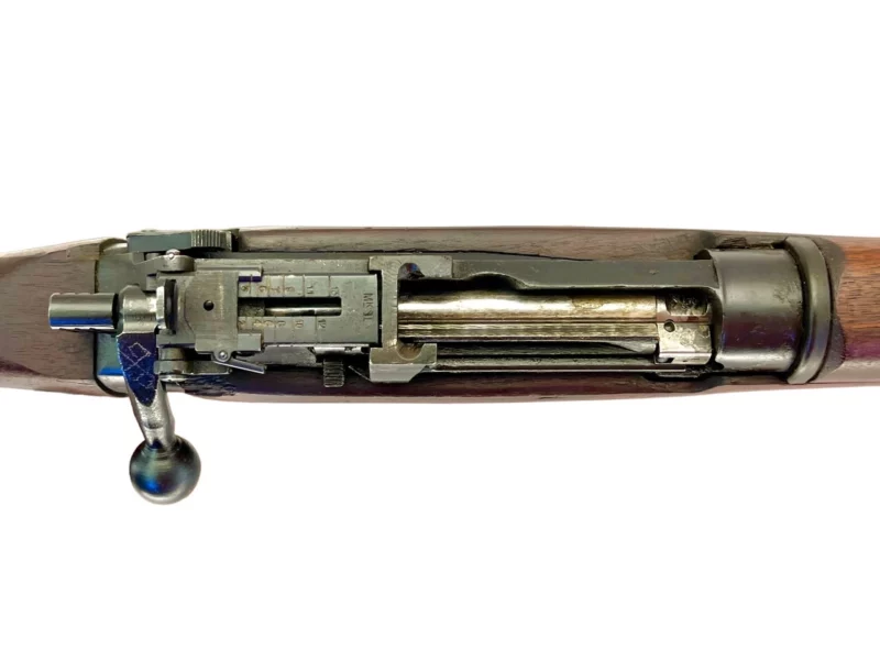 Navy Arms Enfield #4 Mk 1* .303 World War II French Resistance 1944 Dated "BT" and "PP" marked matching serial number bolt PP 1696 - Image 13
