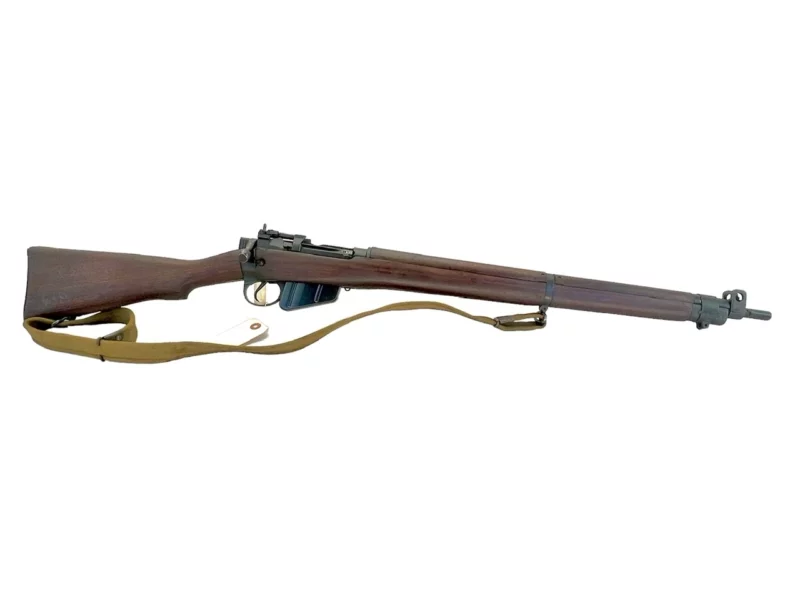 Navy Arms Enfield #4 Mk 1* .303 World War II French Resistance 1944 Dated "BS" and "PP" marked matching serial number bolt PP 0986 - Image 9