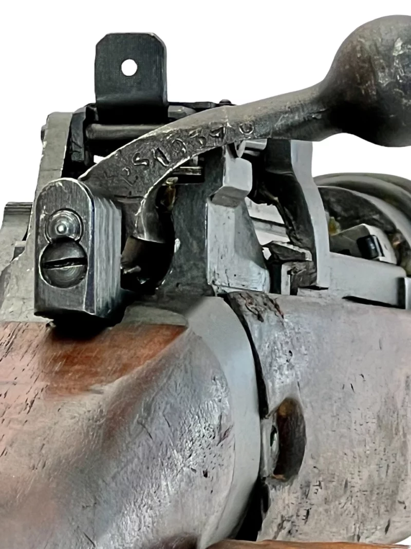 Navy Arms Enfield #4 Mk 1* .303 World War II French Resistance 1944 Dated "BS" and "PP" marked matching serial number bolt PP 0189 - Image 19