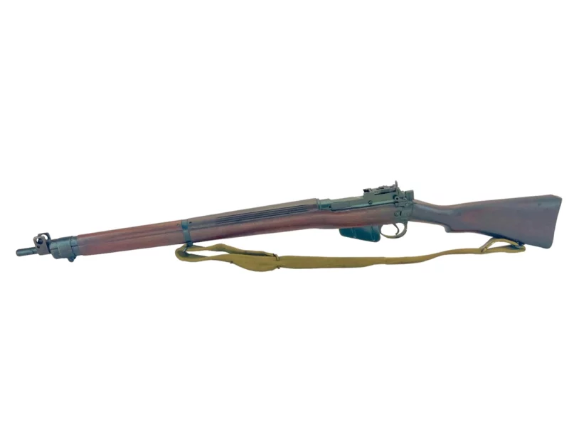 Navy Arms Enfield #4 Mk 1* .303 World War II French Resistance1944 Dated "BS" and "PP" marked non-matching serial number bolt PP 0154 - Image 19